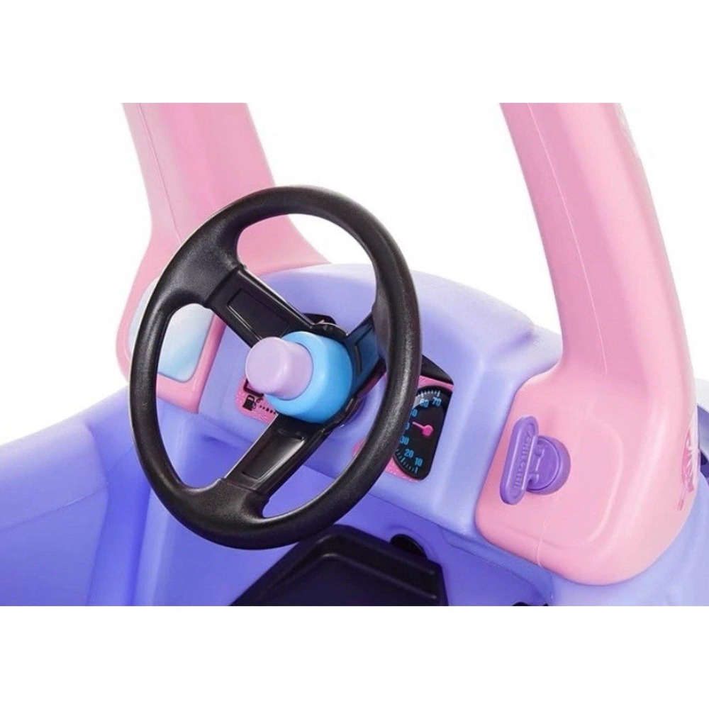 Little Tikes Fairy Cozy Coupe Car Replacement part Purple Key NEW - Picture 2 of 4